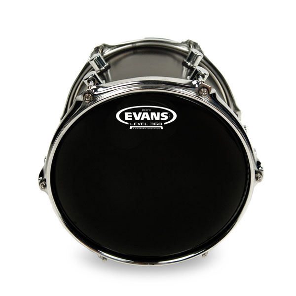 EVANS B10ONX2 Onyx 10" Tom Drum Head / Drum Skin Black SWAMP SWAMP