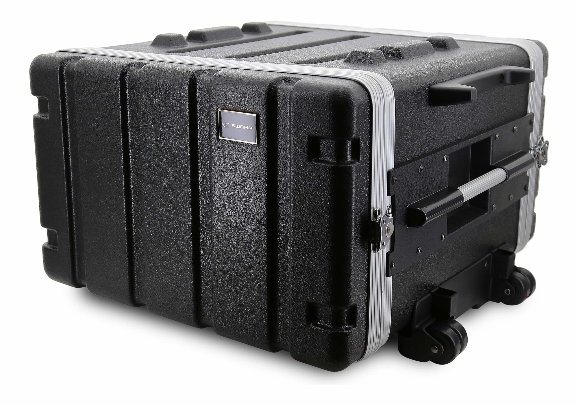 SWAMP 5RU ABS Roadcase Rack Case w/ Wheels SWAMP