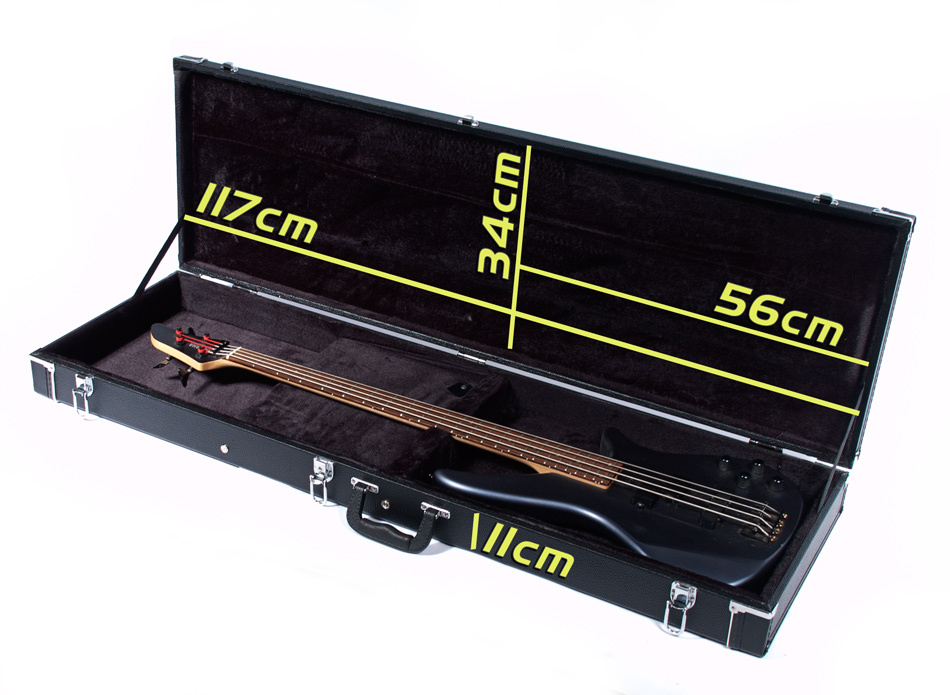 SWAMP Electric Bass Guitar Hard Case SWAMP