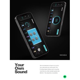 Enya NEXG 2 Carbon Fibre Acoustic Smart Guitar - Silent - Black