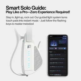 Enya Cyber-G Stringless Smart Guitar Hybrid - Black