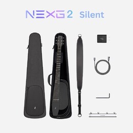 Enya NEXG 2 Carbon Fibre Acoustic Smart Guitar - Silent - Black