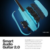 Enya NEXG 2 Carbon Fibre Acoustic Smart Guitar - Deluxe - Blue
