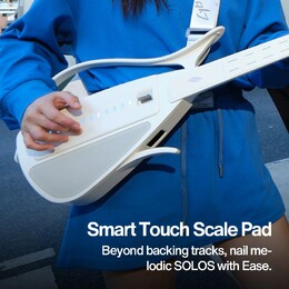 Enya Cyber-G Stringless Smart Guitar Hybrid - Black