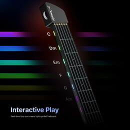 Enya Cyber-G String Model Smart Guitar - Black