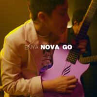 Enya Nova Go 35" Carbon Fibre Guitar - Acoustic - Blue