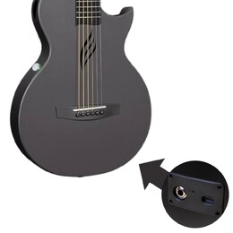 Enya Nova Go 35" Carbon Fibre Guitar - AcousticPlus - Purple