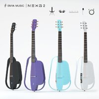 Enya NEXG 2 Carbon Fibre Acoustic Smart Guitar - Deluxe - Purple