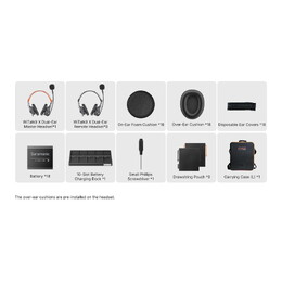 Saramonic WiTalk9X 9D 9-Person Dual-Ear Wireless Intercom Headset System