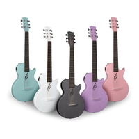 Enya Nova Go 35" Carbon Fibre Guitar - AcousticPlus - Pink