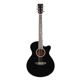 Artist LSPSBK Small Body Acoustic Guitar Pack - Black