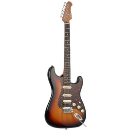 Artist AS62III Vintage Sunburst Electric Guitar with HSS Pickups