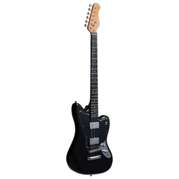 Artist GM1BARI Baritone Electric Guitar with Bullbucker Pickups - Black