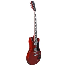 Artist AG100 Red SG Style Electric Guitar with Bullbucker Pickups