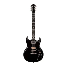 Artist AG1 Electric Guitar with Humbucker Pickups and Accessories - Black