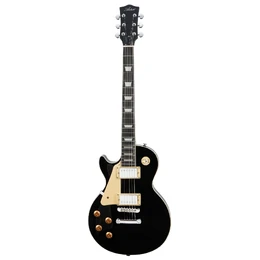 Artist AP1 Left Handed Electric Guitar with Humbucker Pickups - Black
