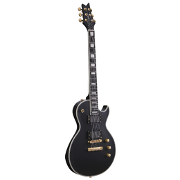 Artist AP6G Cimmerian Matte Black Electric Guitar with Active Pickups