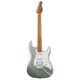 Artist AS20V2 Electric Guitar with HSS Pickups - Metallic Green