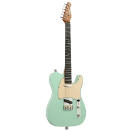 Artist AT53 Electric Guitar with Hand Made Pickups - Vintage Green