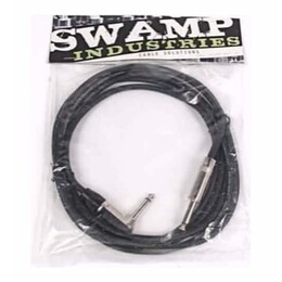 5x Pack of Stage Series Guitar Lead - Single Right-Angle Jack  - 40cm