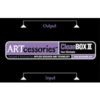 ART CLEANBOX2 Hi-Z Guitar Ground Loop Isolator Box