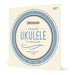 D'Addario EJ87T Titanium Tenor Ukulele String Set