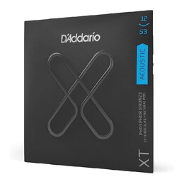 D'Addario XTAPB1253 XT Coated Phosphor Bronze Acoustic Guitar Strings 12-53