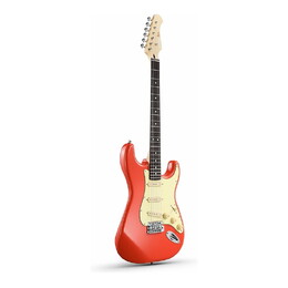 Donner DST-600 ST Electric Guitar - Red SSS