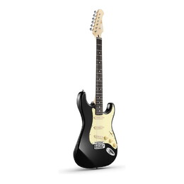 Donner DST-600 ST Electric Guitar - Black SSS