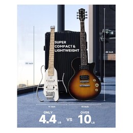 Donner HUSH-X Electric Guitar Kit - White