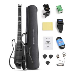 Donner HUSH-X PRO Electric Guitar Kit - Black