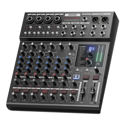 Donner DAM1000 10 Channel Mixer - 4 Mic Preamps - USB Audio Interface
