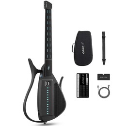 Enya Cyber-G Stringless Smart Guitar Hybrid - Black