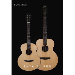 Enya X1-Pro Spruce HPL Acoustic Guitar - 41" Size - includes pickup