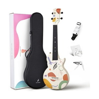 Enya Nova U Carbon Concert Ukulele - Joy
