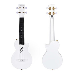 Enya Nova U Carbon Soprano Ukulele - White