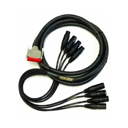 Mogami Gold AES DB25 to XLR Digital Cable - Yamaha wiring - 10ft