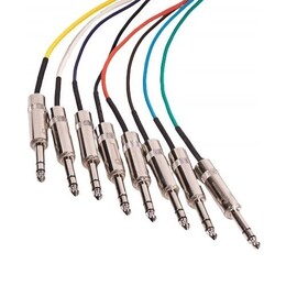 SWAMP Premium 8-way 1/4" TRS Balanced Snake Cable - 2m