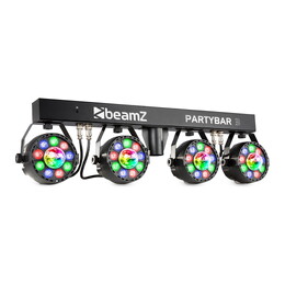 Beamz PartyBar 3 All-In-One LED DJ Lighting System