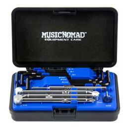 Music Nomad MN235 Premium Guitar Tech Truss Rod Wrench Set - 11-Piece