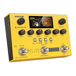 NUX Monarch Series Dual Loop Stereo Looper Pedal
