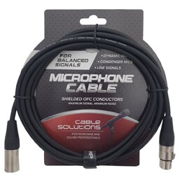 Stage Series Balanced XLR Microphone Cable - 15m