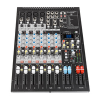 SWAMP S8-MK2 8CH Mixing Desk - Compressor - Effects - USB Audio Interface