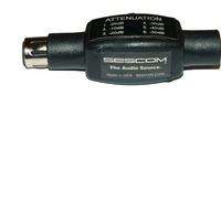 SESCOM MULTI-PAD Inline 6-Position Balanced Audio Variable Attenuator