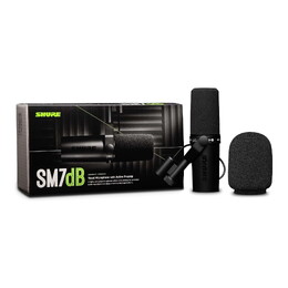 Shure SM7dB Dynamic Vocal Microphone With Built-in Preamp