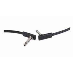 RockBoard 1/4" Flat Instrument Cable Angled - Angled - 6m