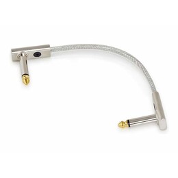 RockBoard Sapphire Series 1/4" Flat Patch Cable - 10cm