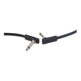 RockBoard Flat Patch Cable - Black Connectors - 80cm