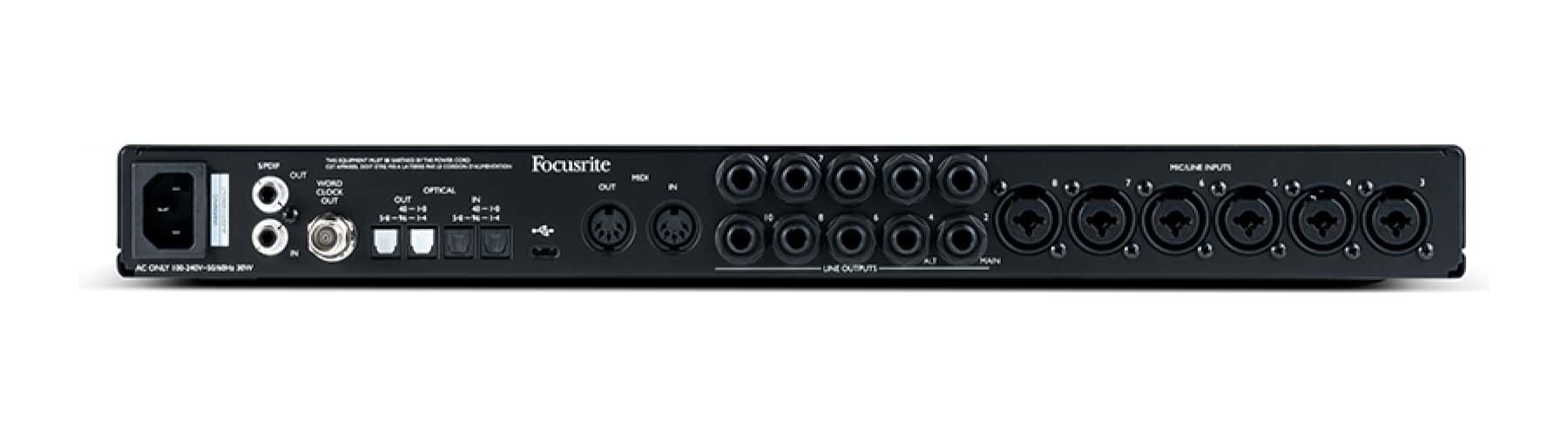 Focusrite Scarlett 18i20 Gen 3 18-in 20-out USB Audio Interface