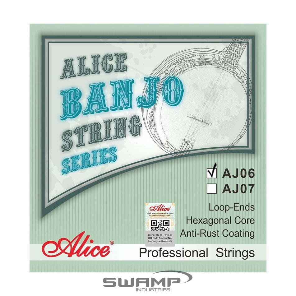 D'Addario J61 5-String Banjo Strings - Medium Gauge - 10-23